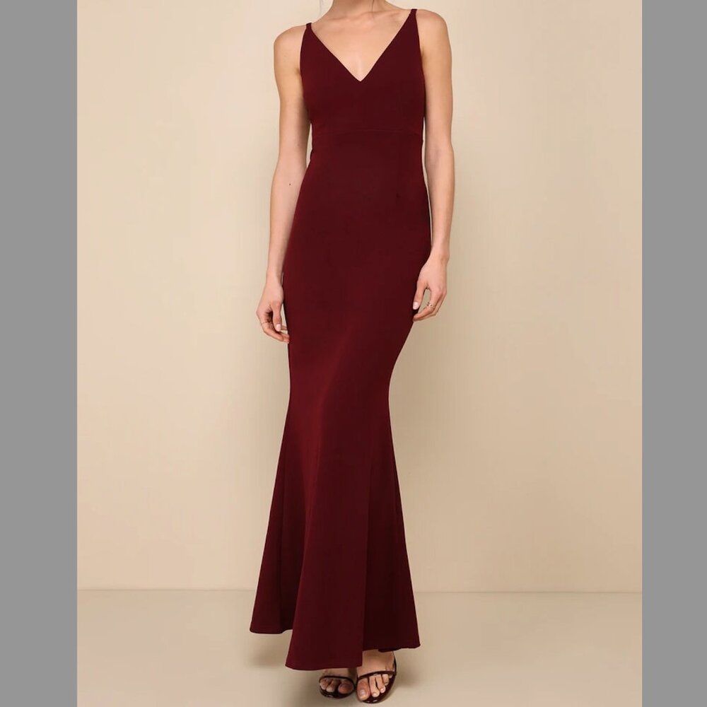 Lulus Melora Plum Purple Sleeveless Maxi Dress
